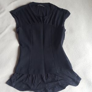 All Saints corset style top